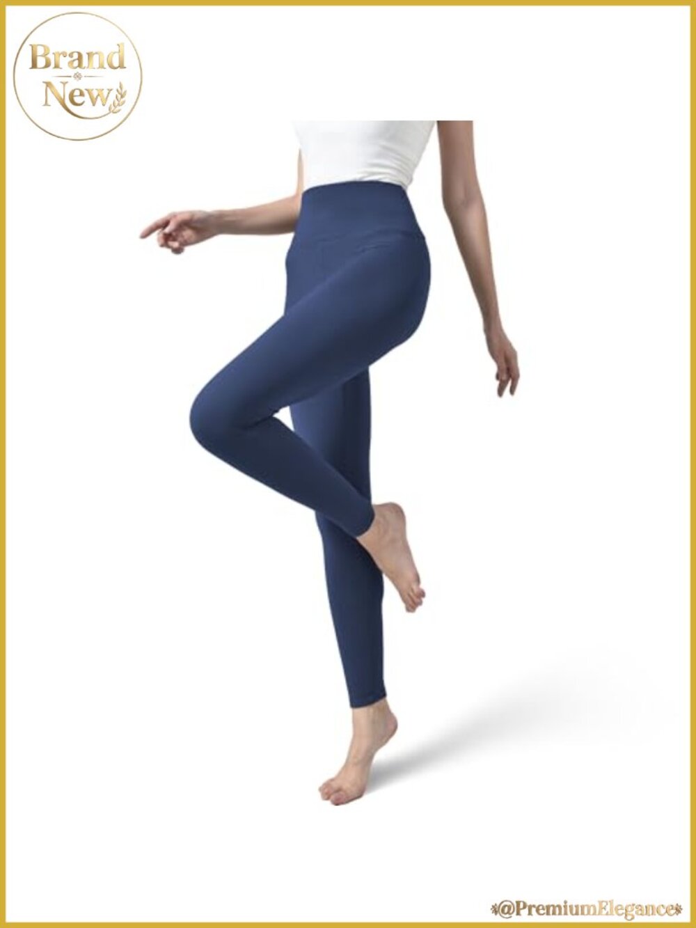 Fleece Lined High Waisted Leggings Tummy Control Workout Running